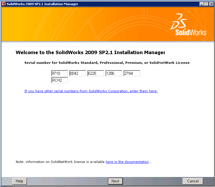 solidworks 2010 serial number